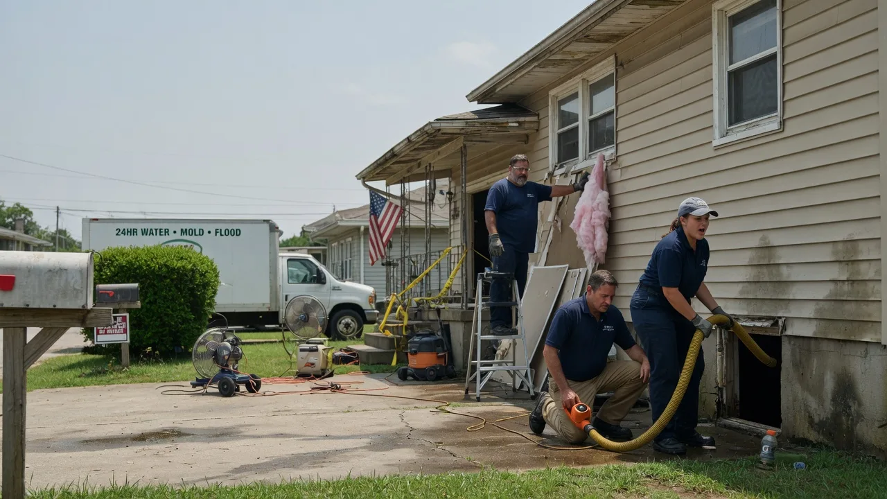 Water Damage Repair in Upper Black Eddy, PA near me